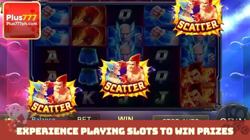 Experience playing slots to win prizes