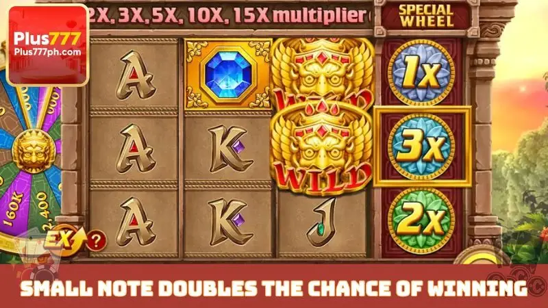 Small note doubles the chance of winning