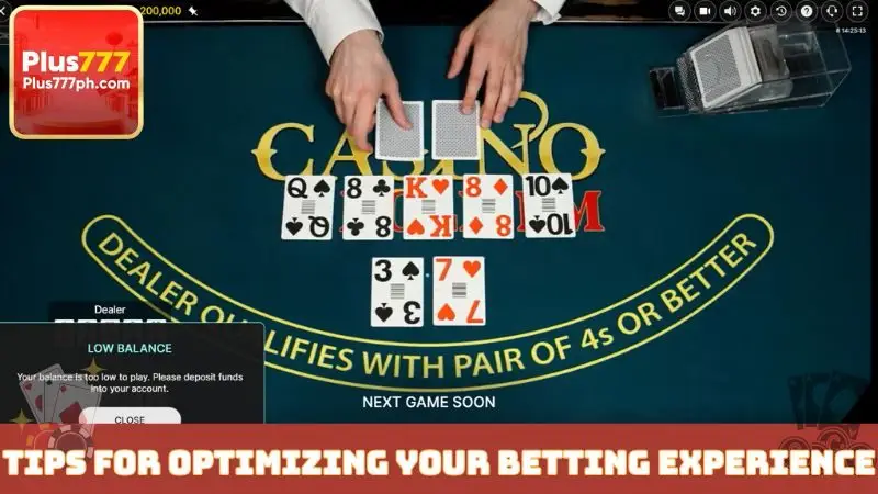 Tips for optimizing your betting experience